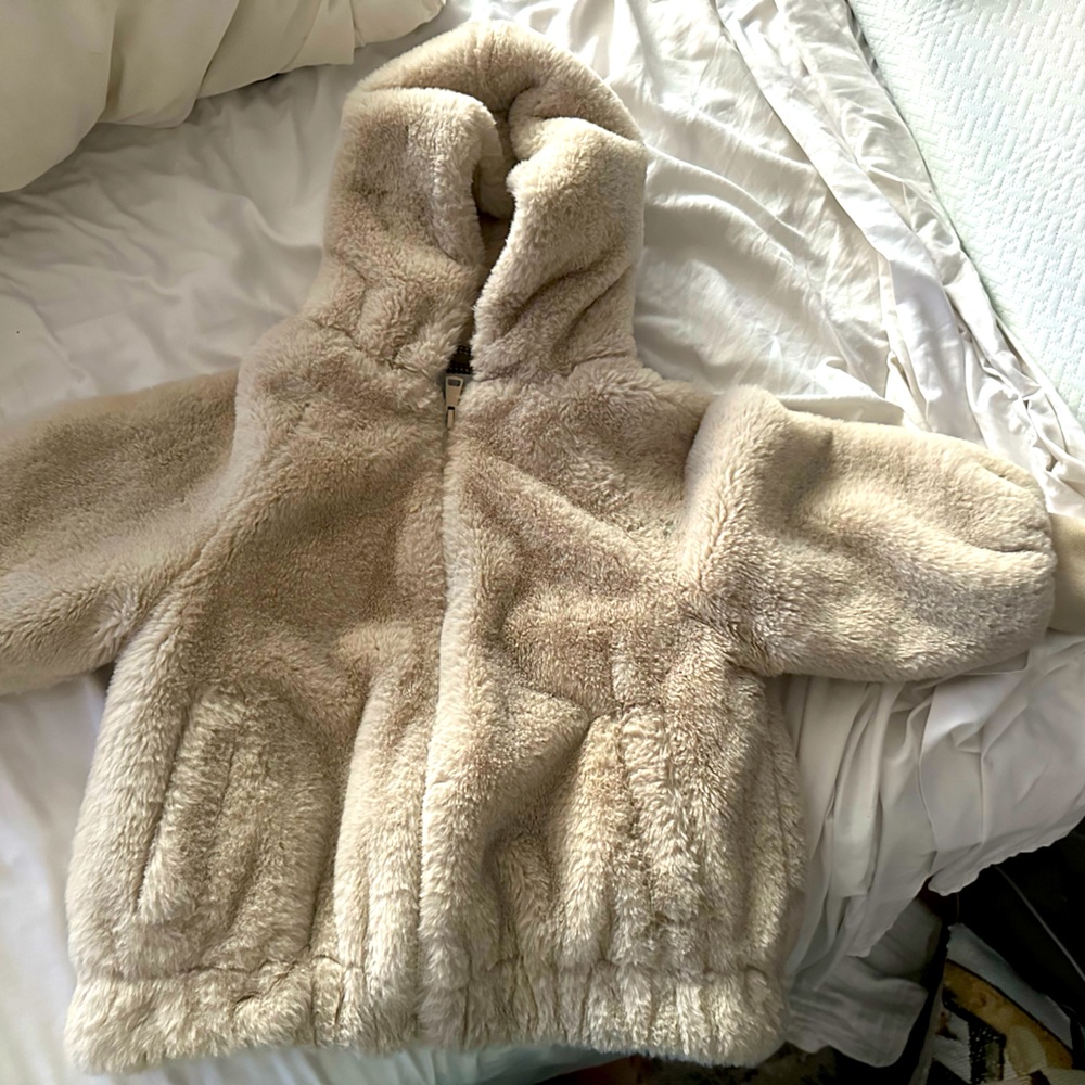 Zara Kids Faux Fur Jacket